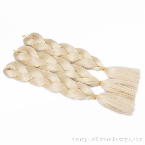 Sharopul brand synthetic hair jumbo braiding crochet hair in hair extension wholesale